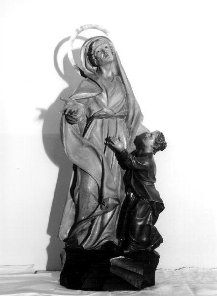 Maria Vergine bambina e Sant'Anna (statua, elemento d'insieme) di Maragliano Anton Maria (attribuito) (prima metà sec. XVIII)