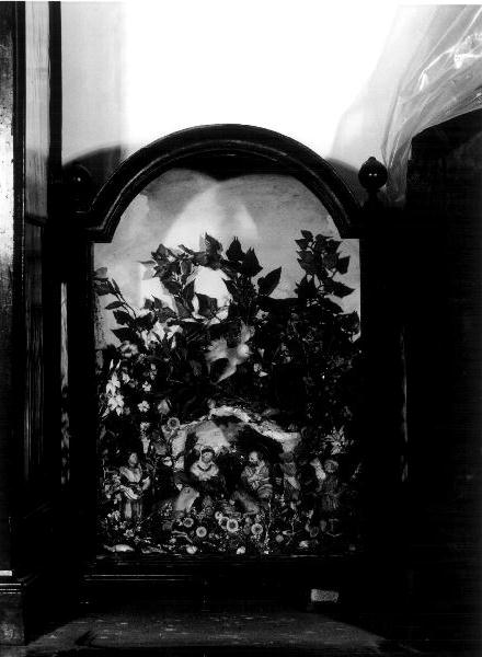 natività di Gesù (statua, opera isolata) - PRODUZIONE GENOVESE (sec. XIX)