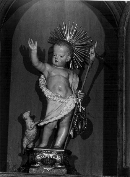 San Giovannino (scultura, opera isolata) - PRODUZIONE GENOVESE (sec. XIX)