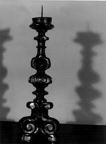 candeliere, coppia - bottega genovese (sec. XVIII)