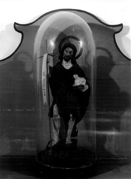 SAN GIOVANNI BATTISTA (scultura, opera isolata) - PRODUZIONE GENOVESE (seconda metà sec. XVIII)