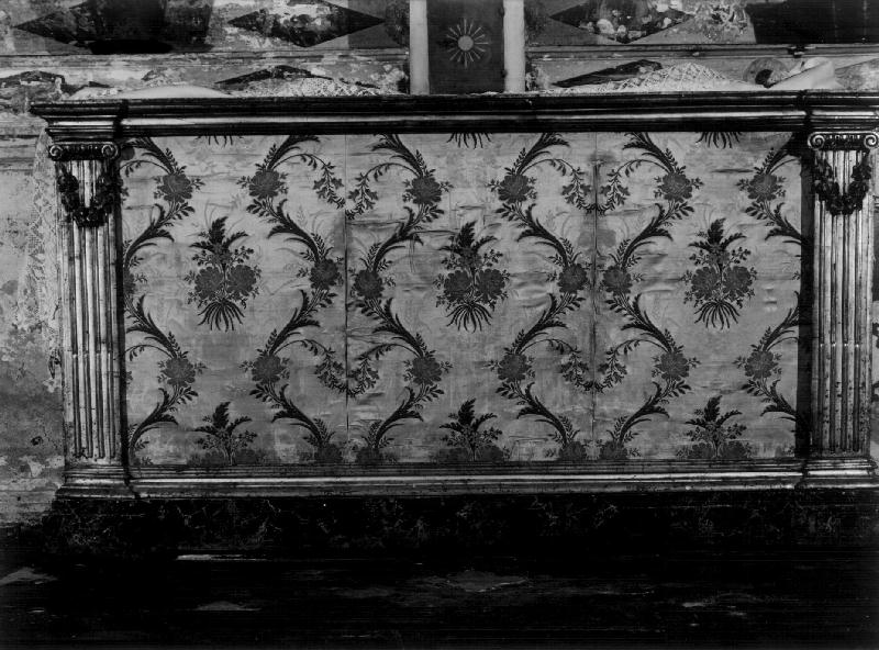 cornice di paliotto, elemento d'insieme - bottega ligure (sec. XIX)