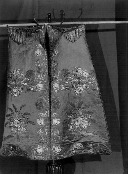 motivi decorativi floreali (conopeo di tabernacolo, opera isolata) - manifattura ligure (seconda metà sec. XIX)