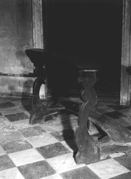 inginocchiatoio, coppia - bottega ligure (secondo quarto sec. XVIII)