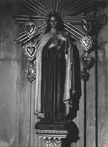 Sacro Cuore di Maria (statua, elemento d'insieme) - bottega ligure (fine sec. XIX)