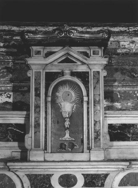 tabernacolo, insieme - bottega ligure (seconda metà sec. XIX)