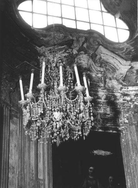 lampadario, coppia - PRODUZIONE LIGURE (secondo quarto sec. XIX)