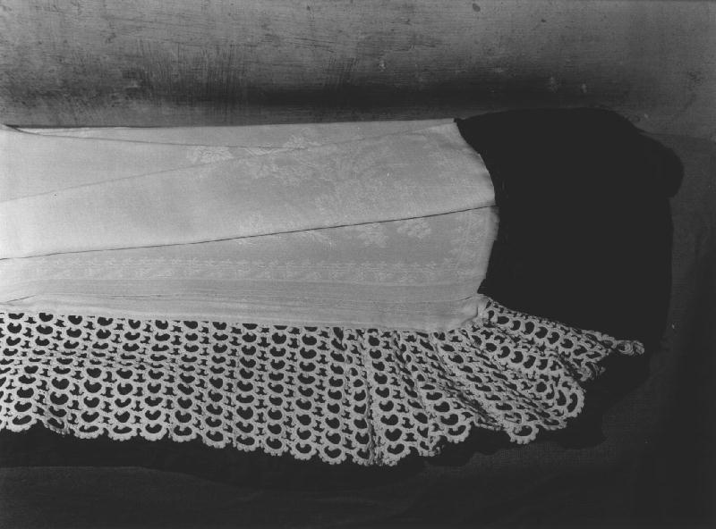 tovaglia d'altare, opera isolata - manifattura ligure (prima metà sec. XX)