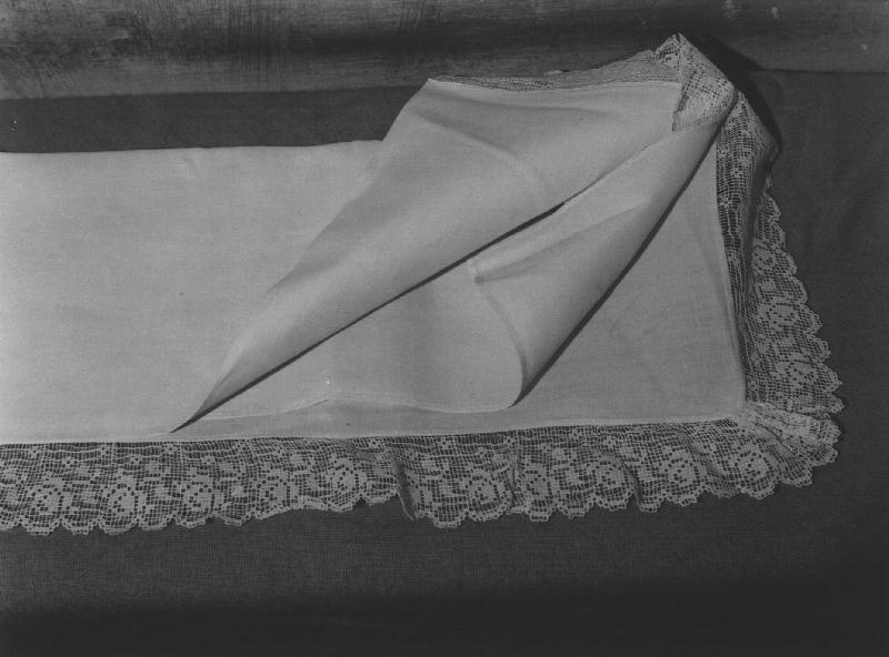 tovaglia d'altare, opera isolata - manifattura ligure (primo quarto sec. XX)