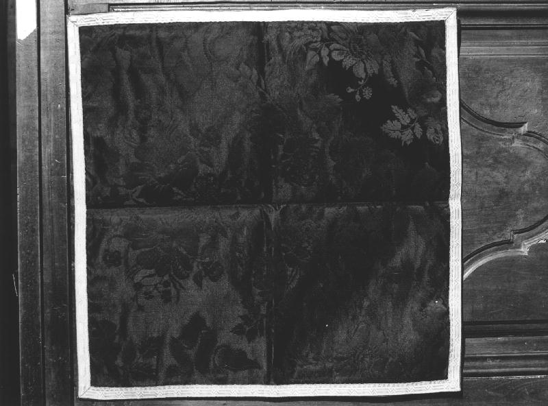 velo di calice, elemento d'insieme - manifattura ligure (seconda metà sec. XIX)