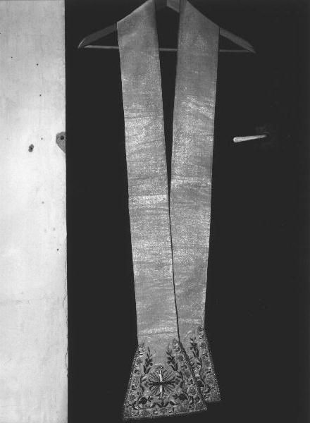 stola, opera isolata - manifattura ligure (seconda metà sec. XIX)