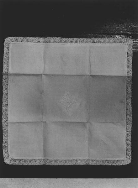 corporale, opera isolata - manifattura ligure (secc. XIX/ XX)