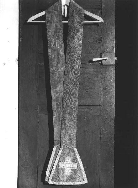 stola, elemento d'insieme - manifattura ligure (primo quarto sec. XIX)