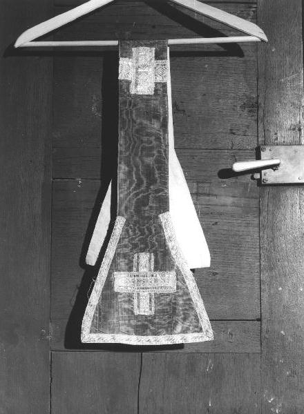 manipolo, elemento d'insieme - manifattura ligure (primo quarto sec. XIX)