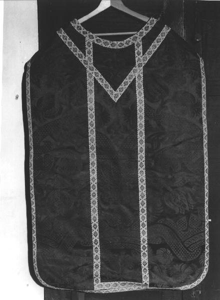 pianeta, elemento d'insieme - manifattura ligure (seconda metà sec. XIX)