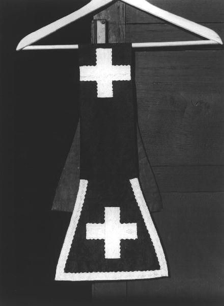 manipolo, elemento d'insieme - manifattura ligure (seconda metà sec. XIX)