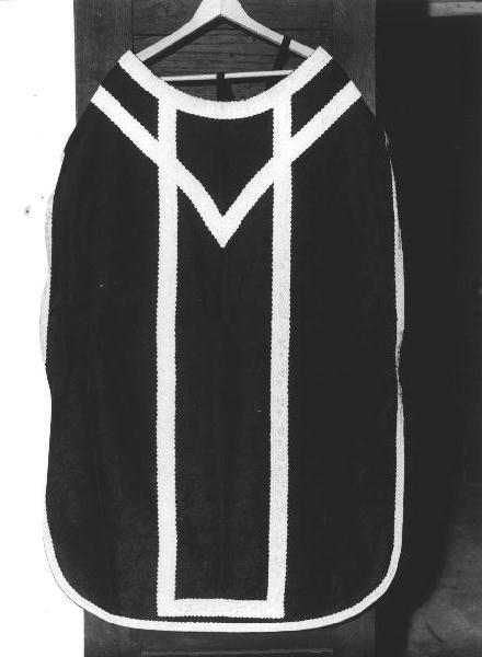 pianeta, elemento d'insieme - manifattura ligure (seconda metà sec. XIX)