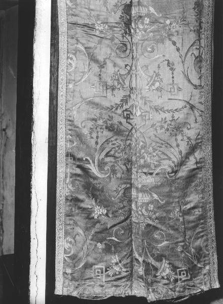 tenda, coppia - manifattura ligure (primo quarto sec. XX)