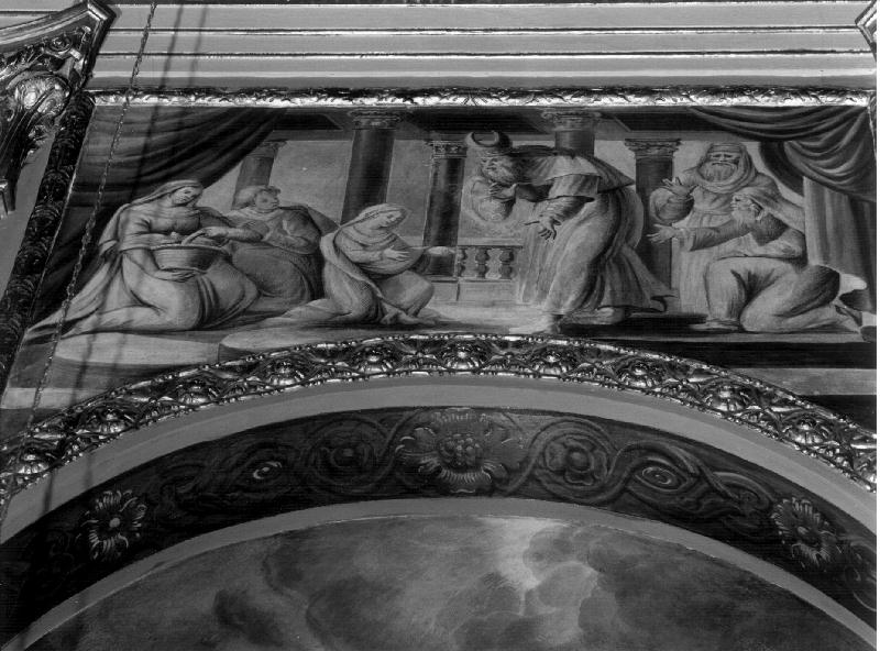 presentazione di Maria Vergine al tempio (dipinto, elemento d'insieme) di Canepa Giuseppe (seconda metà sec. XVIII)