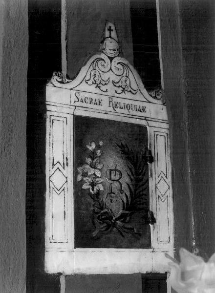 emblema (tabernacolo-reliquiario, elemento d'insieme) - bottega ligure (sec. XVII)