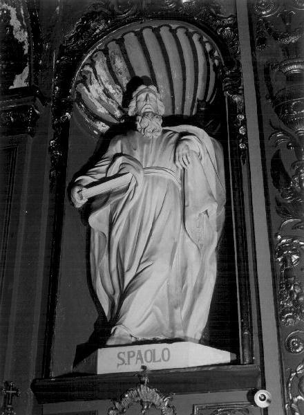 San Paolo (statua, elemento d'insieme) - bottega ligure (seconda metà sec. XIX)