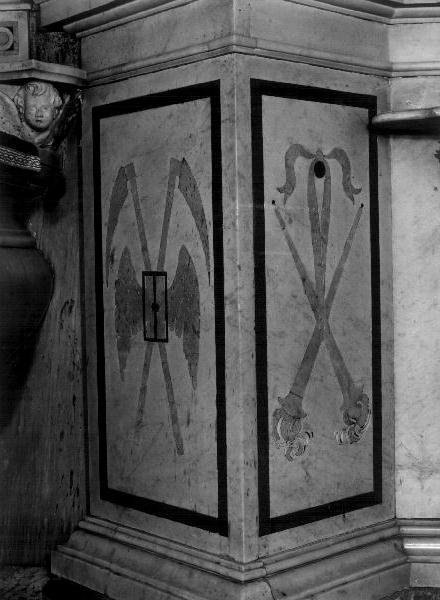 allegoria della fugacità del Tempo (plinto, coppia) - bottega ligure (sec. XVIII)