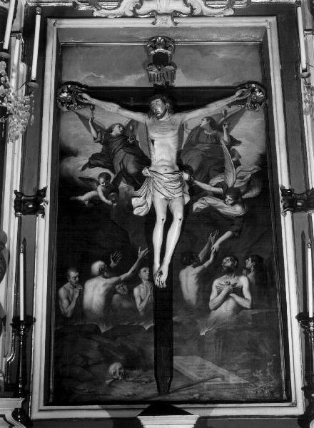 resurrezione dei morti (pala d'altare, elemento d'insieme) di Rolando L (sec. XIX)