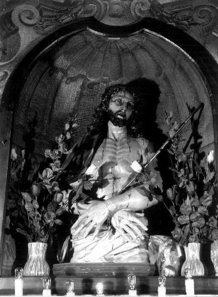 ECCE HOMO (statua, elemento d'insieme) - bottega ligure (sec. XVII)