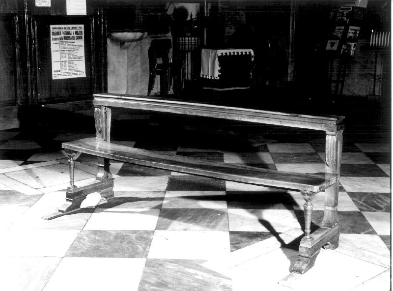 panca, serie - bottega ligure (primo quarto sec. XIX)