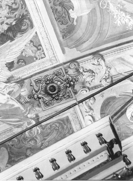 MOTIVO DECORATIVO FITOMORFO (decorazione plastica, serie) - bottega ligure (prima metà sec. XX)