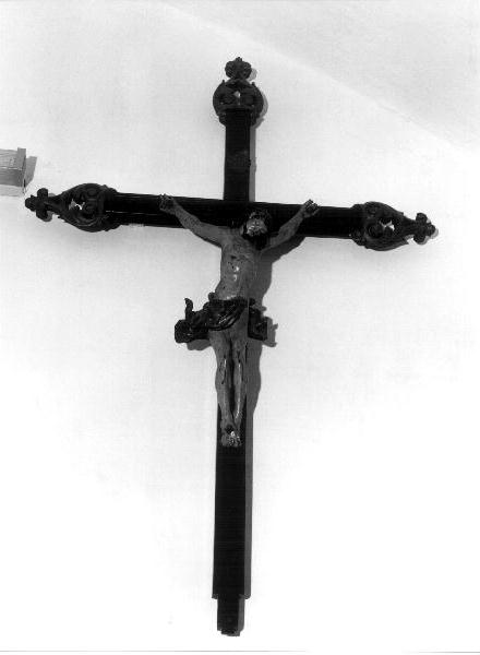 Cristo crocifisso (crocifisso, opera isolata) - bottega ligure (ultimo quarto sec. XVIII)