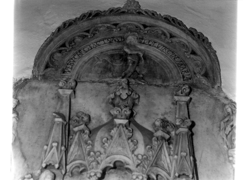 Cristo risorto (rilievo, elemento d'insieme) - bottega ligure (primo quarto sec. XVI)