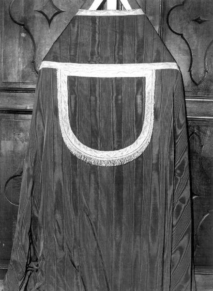 piviale, opera isolata - manifattura ligure (sec. XIX)