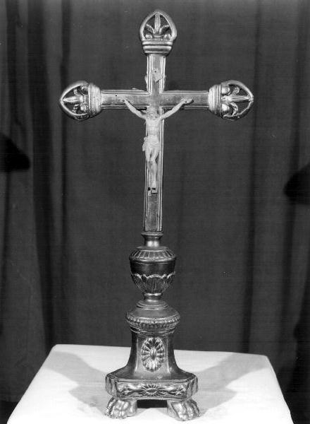 Cristo crocifisso (crocifisso, opera isolata) - bottega ligure (prima metà sec. XIX)