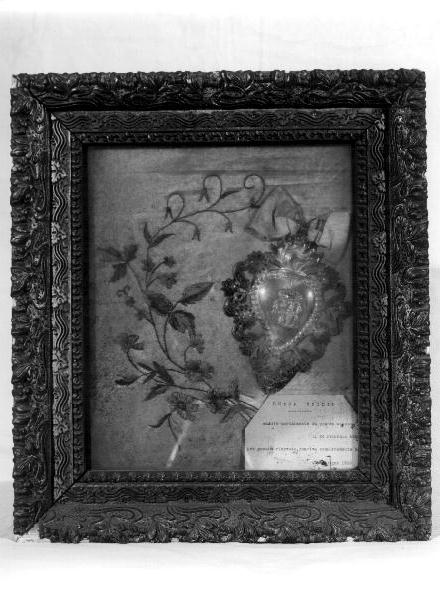 MOTIVI DECORATIVI FLOREALI (ex voto, opera isolata) - PRODUZIONE LIGURE (sec. XX)