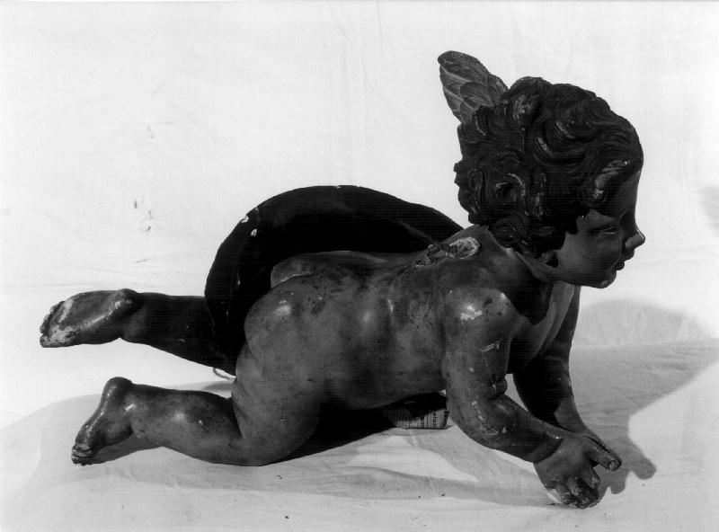 ANGIOLETTO (statua, elemento d'insieme) di Maragliano Anton Maria (scuola) (seconda metà sec. XVIII)