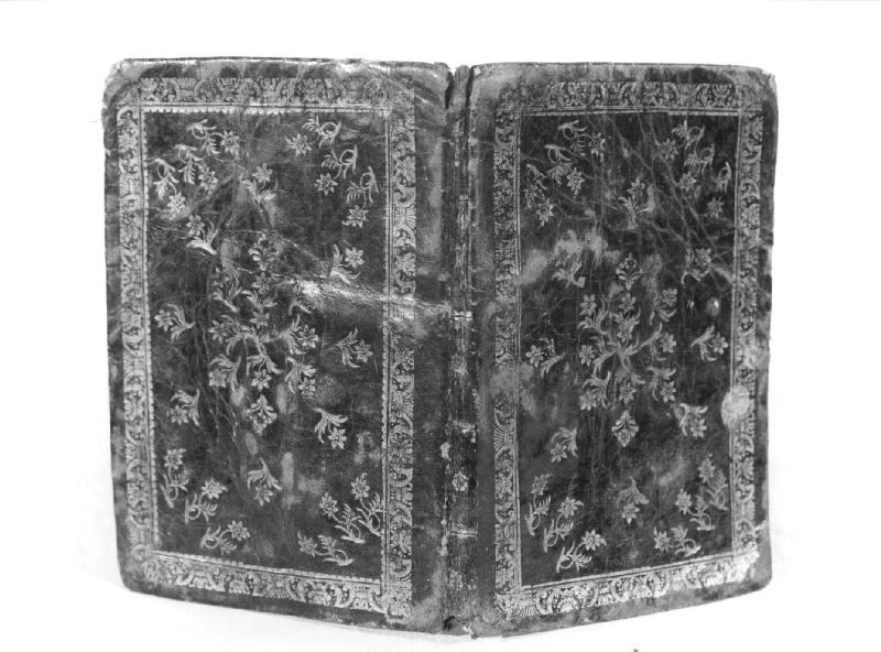 MOTIVI DECORATIVI FLOREALI (coperta di libro liturgico, opera isolata) - PRODUZIONE LIGURE (sec. XVIII)