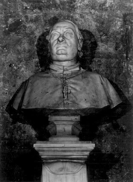 ritratto di ecclesiastico (busto, elemento d'insieme) di Cevasco Giovanni Battista (sec. XIX)