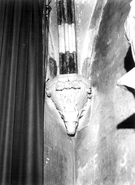 simbolo di San Luca: bue (peduccio - figurato, elemento d'insieme) - bottega genovese (metà sec. XV)