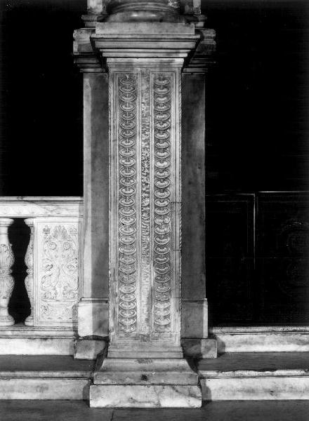 base di colonna, elemento d'insieme di Gagini Domenico, Gagini Elia (metà sec. XV)