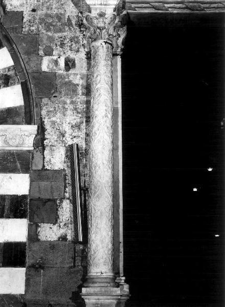 colonna, elemento d'insieme di Gagini Domenico, Gagini Elia (metà sec. XV)