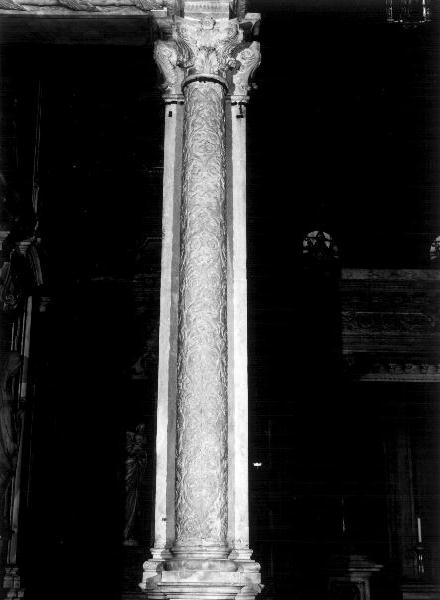 colonna, elemento d'insieme di Gagini Domenico, Gagini Elia (metà sec. XV)