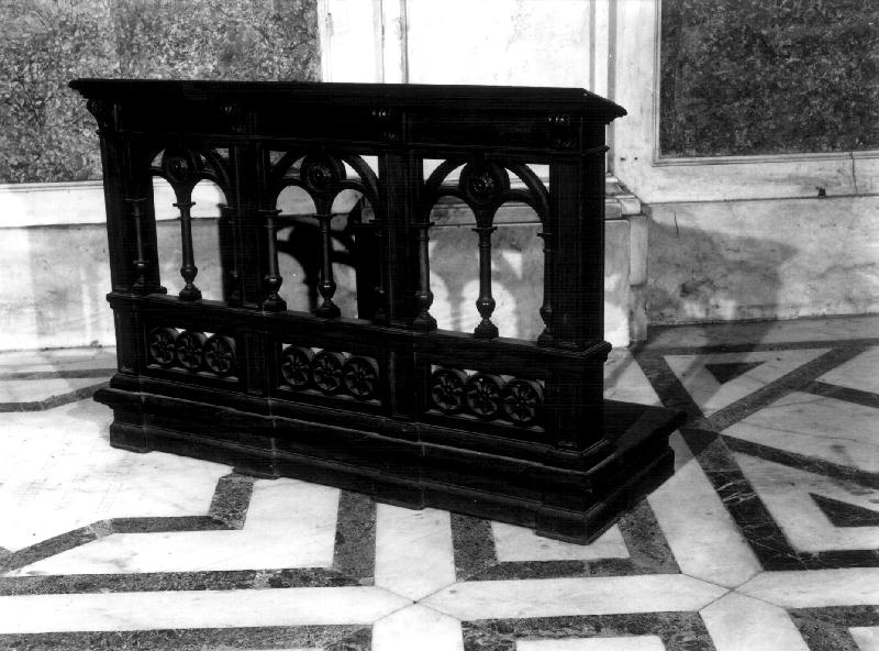 inginocchiatoio, serie - bottega genovese (secc. XIX/ XX)