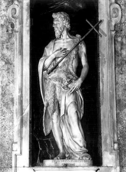 SAN GIOVANNI BATTISTA (statua, elemento d'insieme) di Contucci Andrea detto Sansovino (inizio sec. XVI)