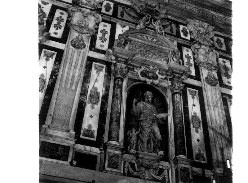 decorazione plastica, opera isolata di Pellone Rocco (primo quarto sec. XVII)