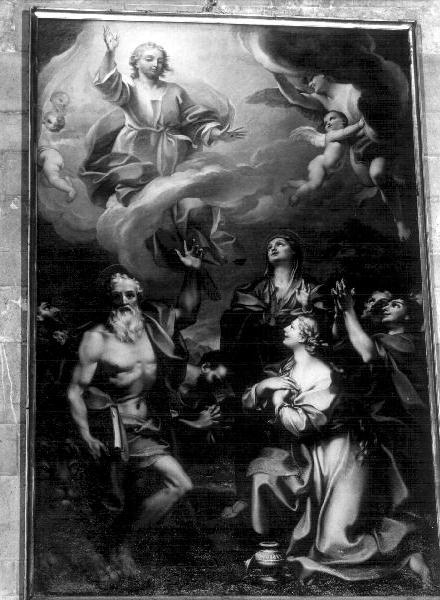 ascensione di Cristo (dipinto, opera isolata) di Piola Paolo Gerolamo (secc. XVII/ XVIII)