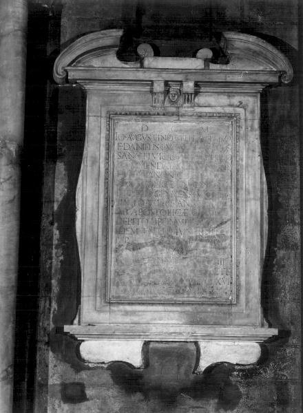 lapide, opera isolata - bottega genovese (sec. XVI)