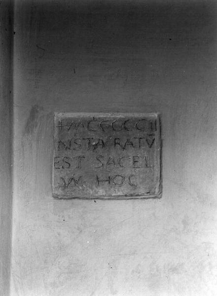 lapide, opera isolata - bottega genovese (sec. XVI)