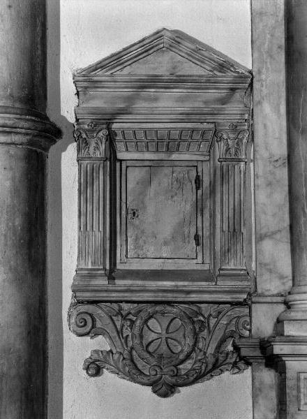 tabernacolo, opera isolata - bottega genovese (secc. XIX/ XX)