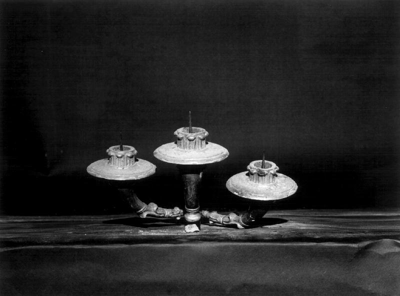 candeliere da parete, serie - bottega genovese (sec. XIX)